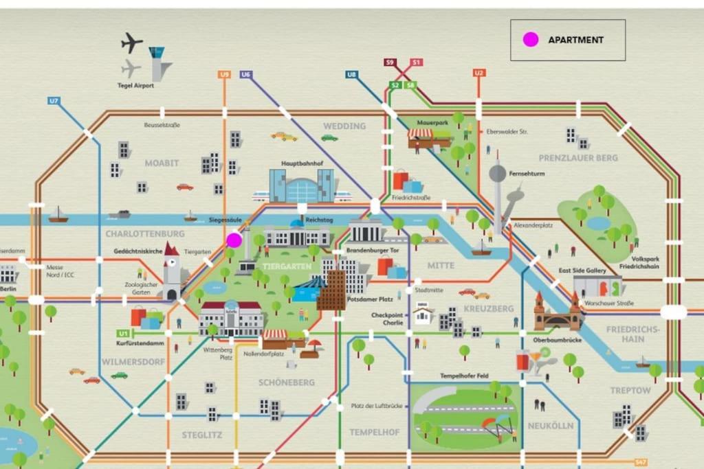 Appartement City Center Close To All Sightseeings Berlijn